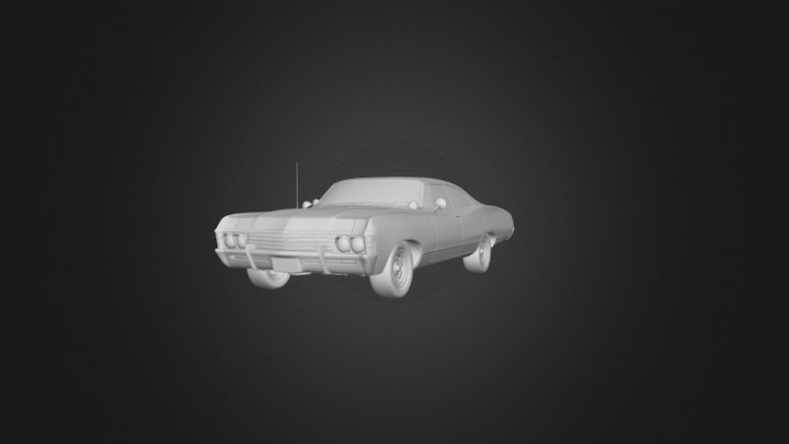 Impala 3D Model