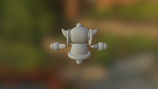 Hoopa (FAN ART) 3D Model