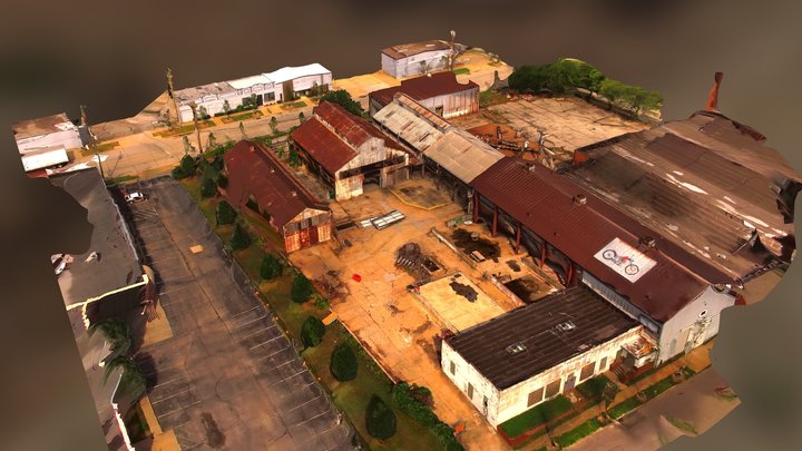 Abandoned Thunder Factory  -RAWscan – Kostenloses 3D-Modell STL