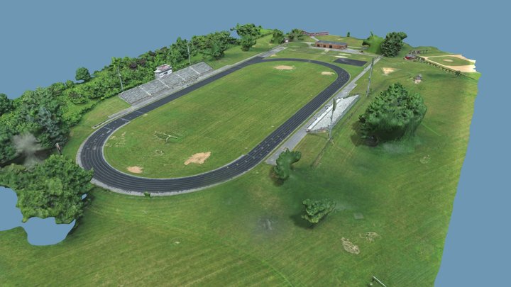 NCHS Track Simplified 3d Mesh 3D Model