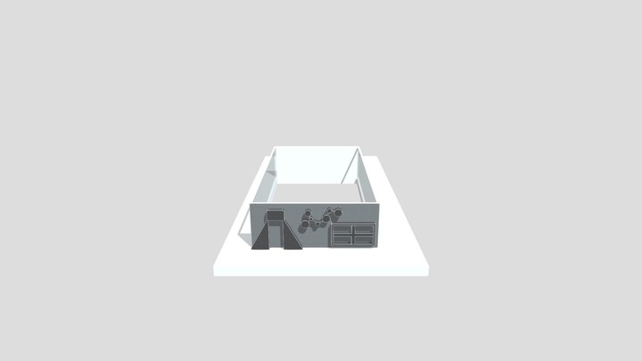 Fachada laboratorio 3D Model
