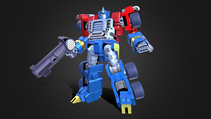 Armada Optimus Prime 3D Model