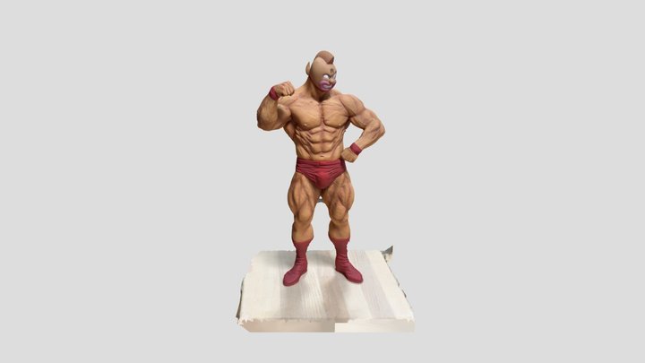 キン肉マン 3D Model