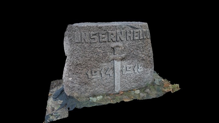 Great War memorial, Szczecin, Zwierzyniecka 3D Model