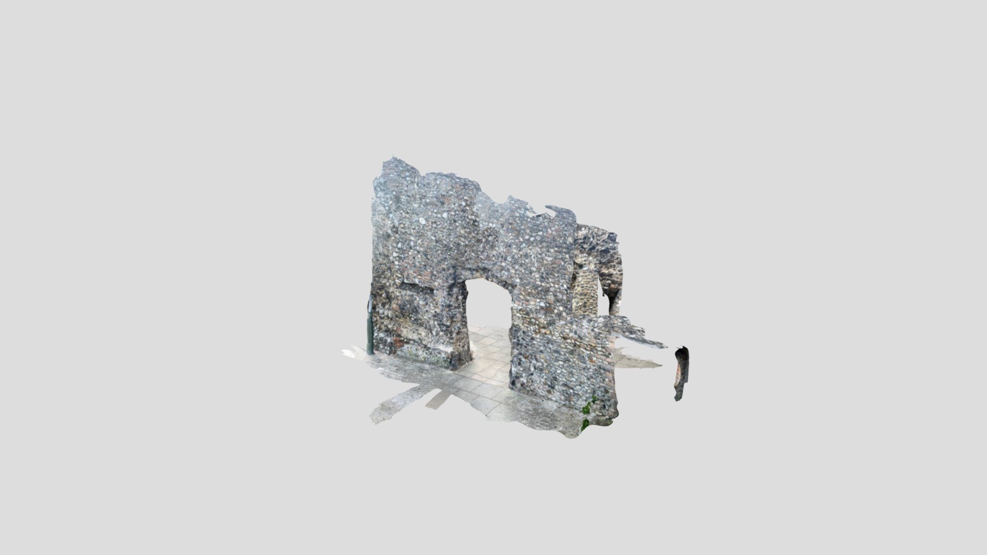 Test Norwich Wall section Download Free 3D model by theblackarrows