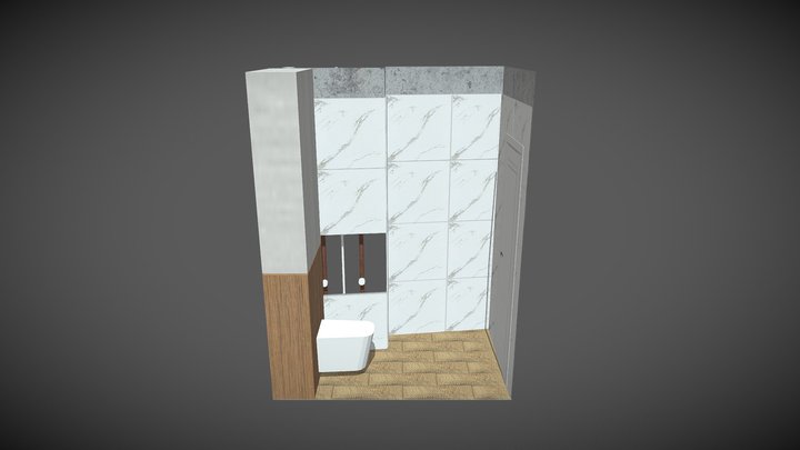 Плитка (туалет) 3D Model