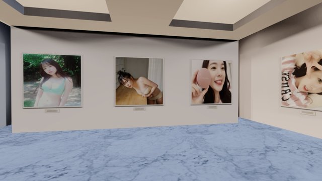 Instamuseum for @Haneulina 3D Model