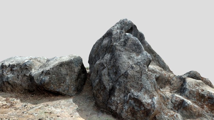 Rock 03 3D Model