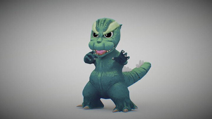 Babyzilla #KaijuChallengeLP 3D Model