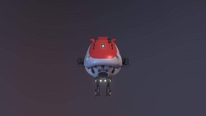 JiaoLong Submersible 3D Model