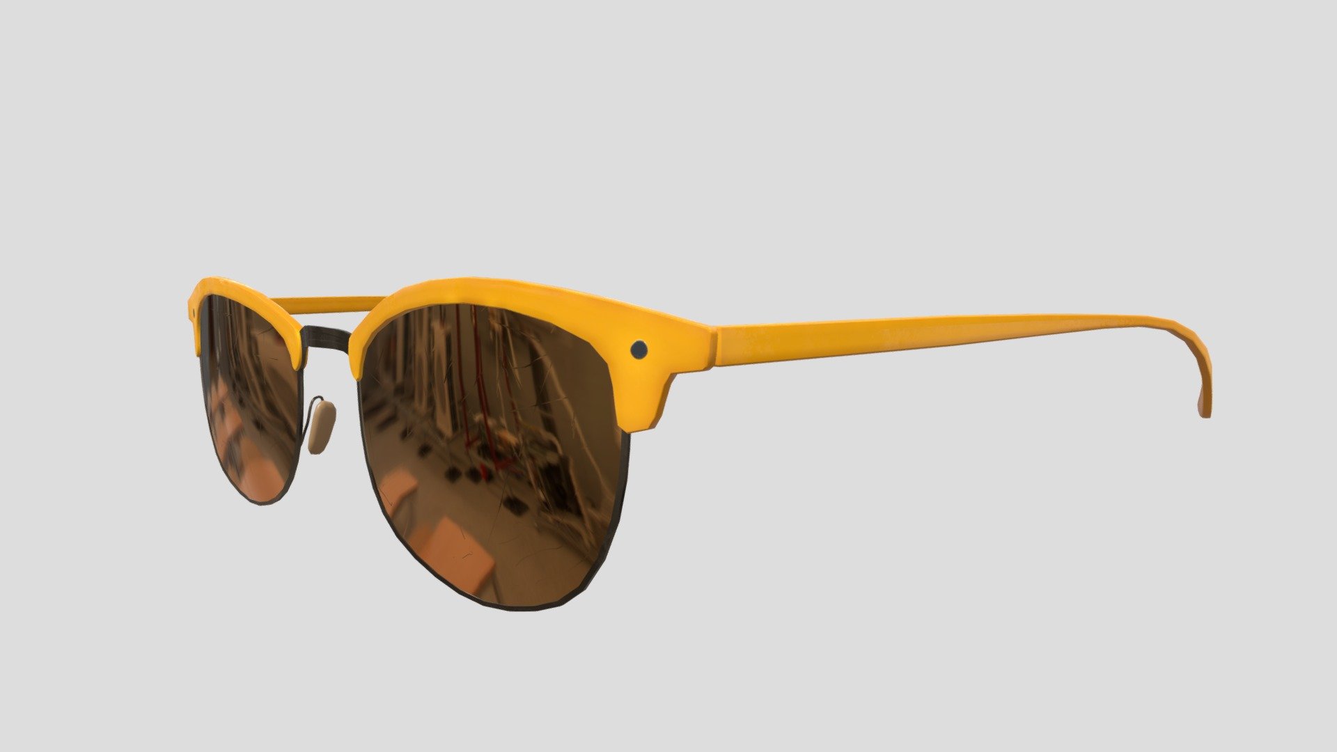 Orange Sunglasses