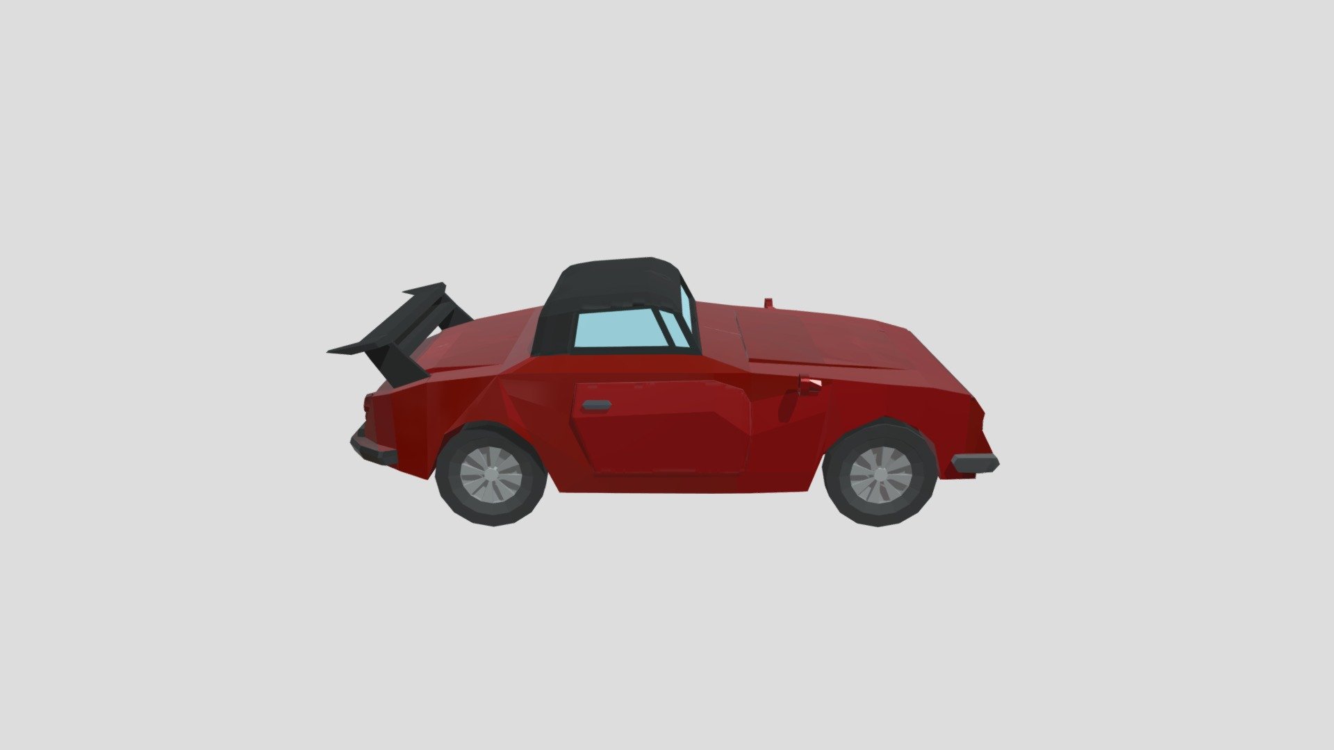 Low poly car exercise
