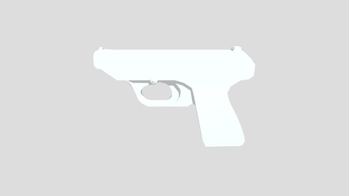 Gun 3D Model