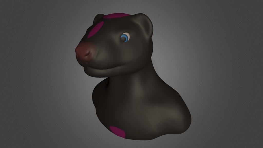 Skunk - 3D model by Beringelista [6d8d7d2] - Sketchfab