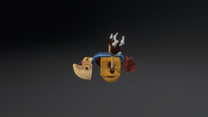 Marco Rustighi consegna robot 3D Model