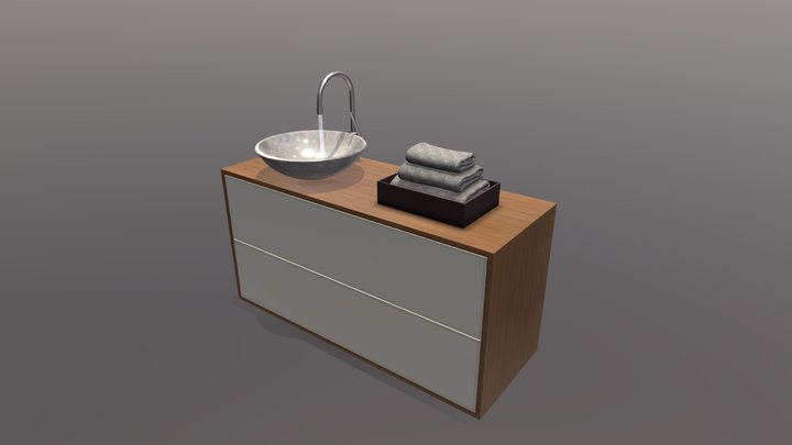 Bathroom Set 3D Model