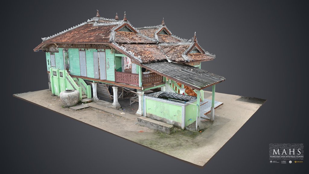 Kampong Atas Mosque, Pattani, Thailand