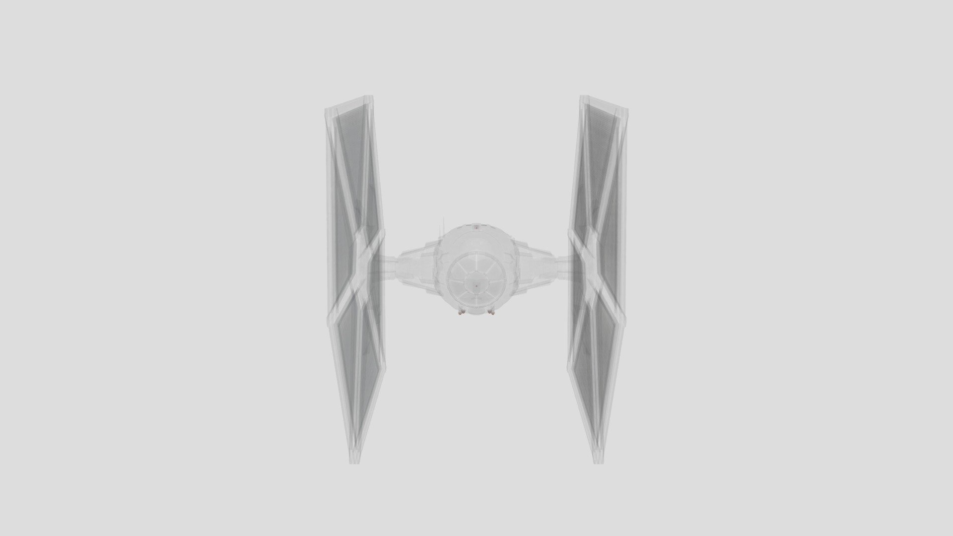 TIE/fo space superiority fighter - Download Free 3D model by dmitrtihom ...