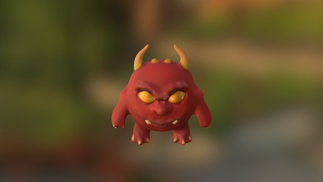 Demon Imp 3D Model