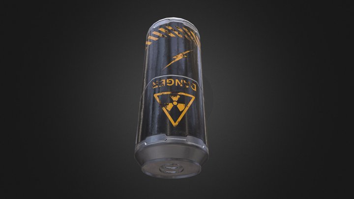 Beer Can Sci-Fi 3D Model