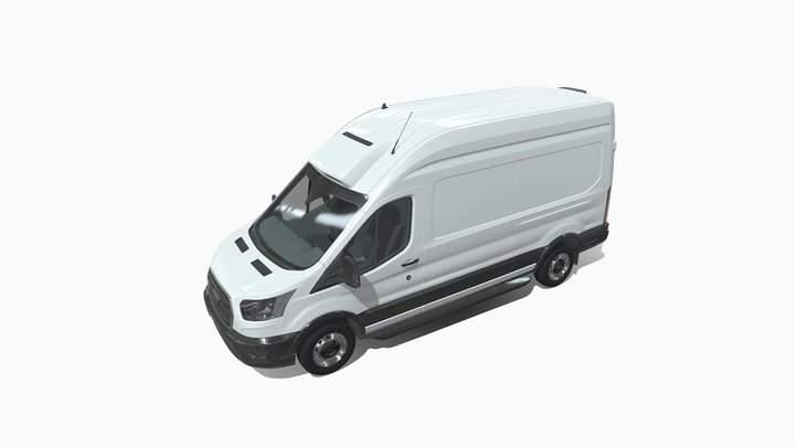 Ford Transit Freezer ($11) 3D Model