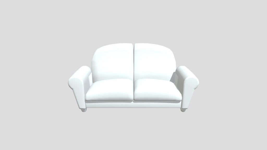 Sofa_low poly