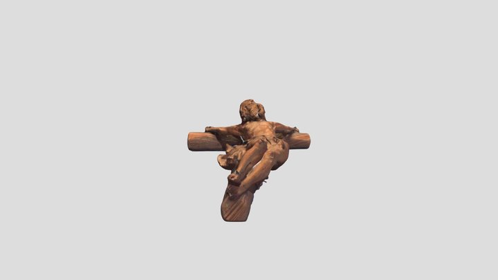 Crucifijo realizada por Daniel Reyes 3D Model