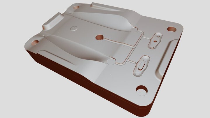 Stamping Die Plate – Free 3D Model STL