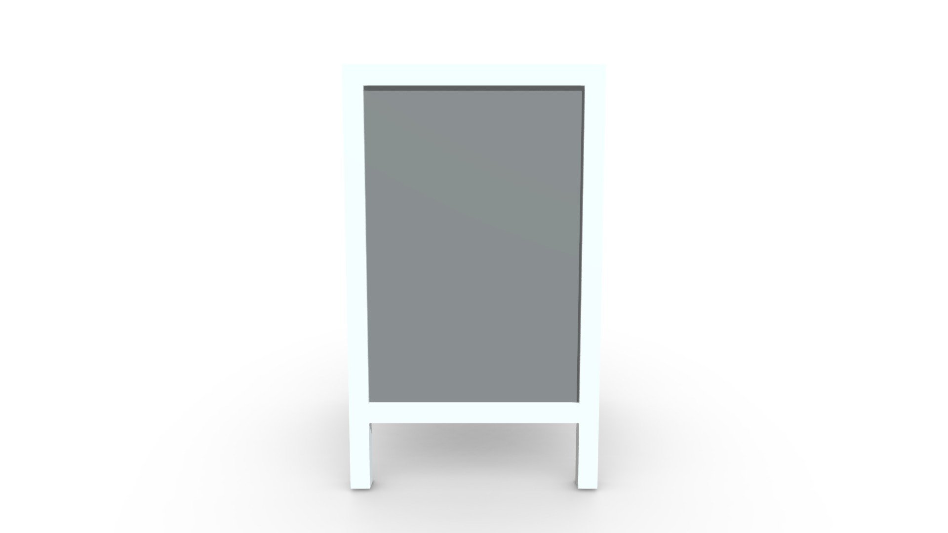 Standing Chalkboard 01 4k