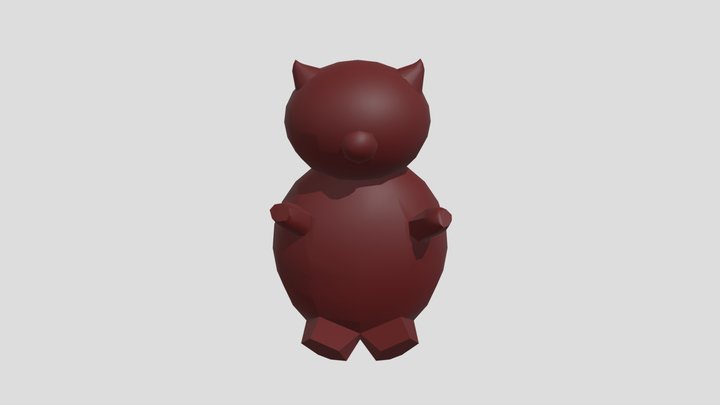 evil plushie 3D Model