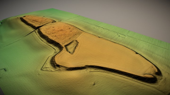 Sutton Walls, Herefordshire (UK) – Free 3D Model STL