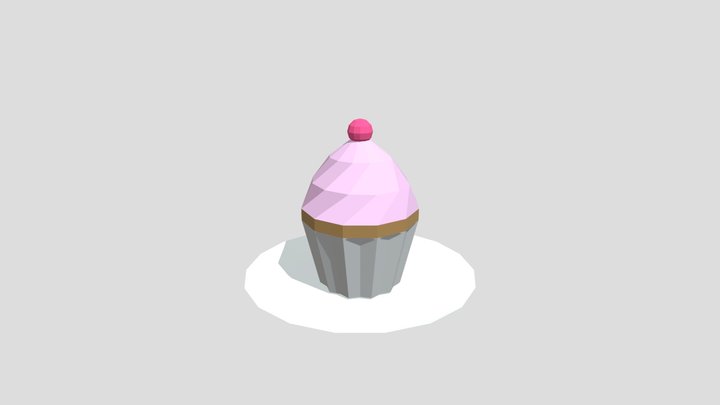 Cupcake 3D Model