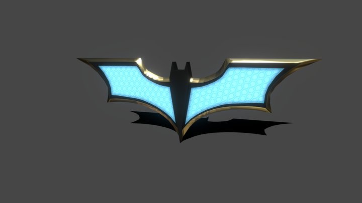 Custom Batarang 3D Model