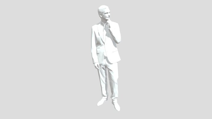 Shane Hadaller Business Specialist Render 3D Model