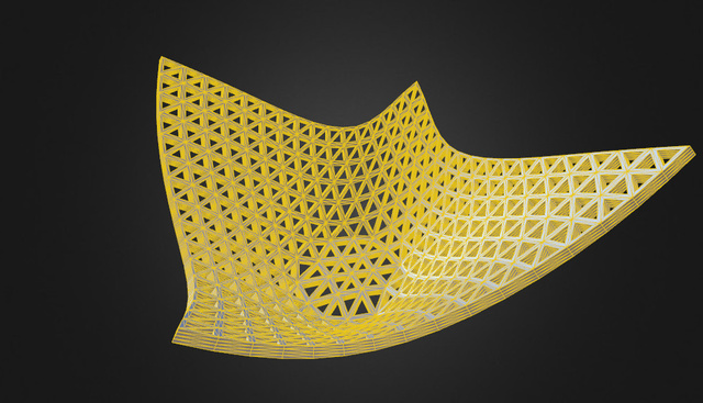 Mesh Basket 3D Model