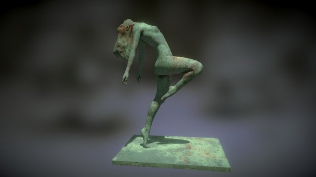 POSED DANCER B 3D Model