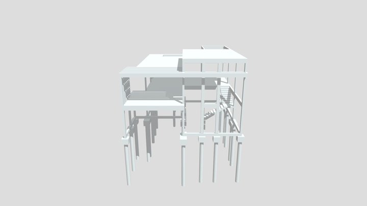 ESTRUTURAL CARLITO - RESIDENCIAL 3D Model