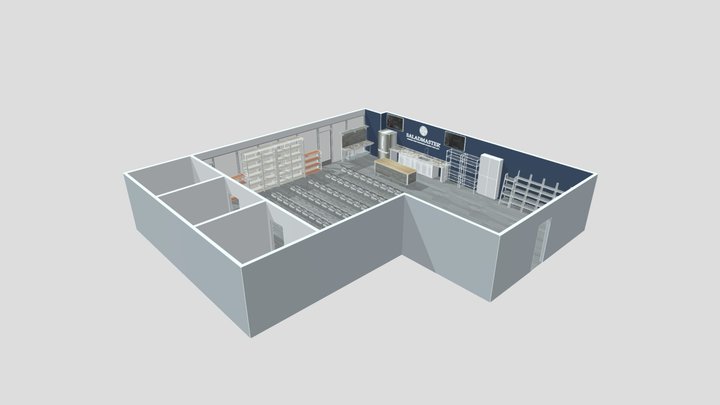 New Office 3D Model