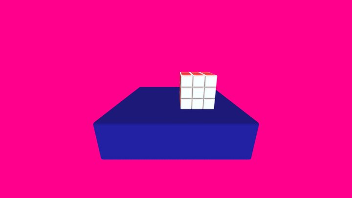 My New Rubics Cube 3D 3D Model