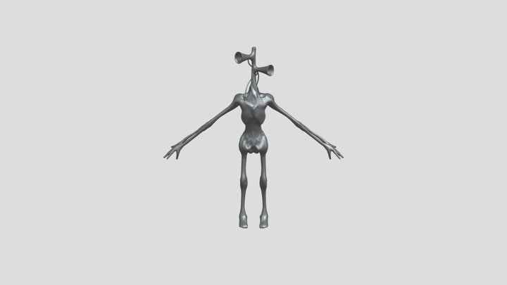 Sirenhead_Teeth 3D Model
