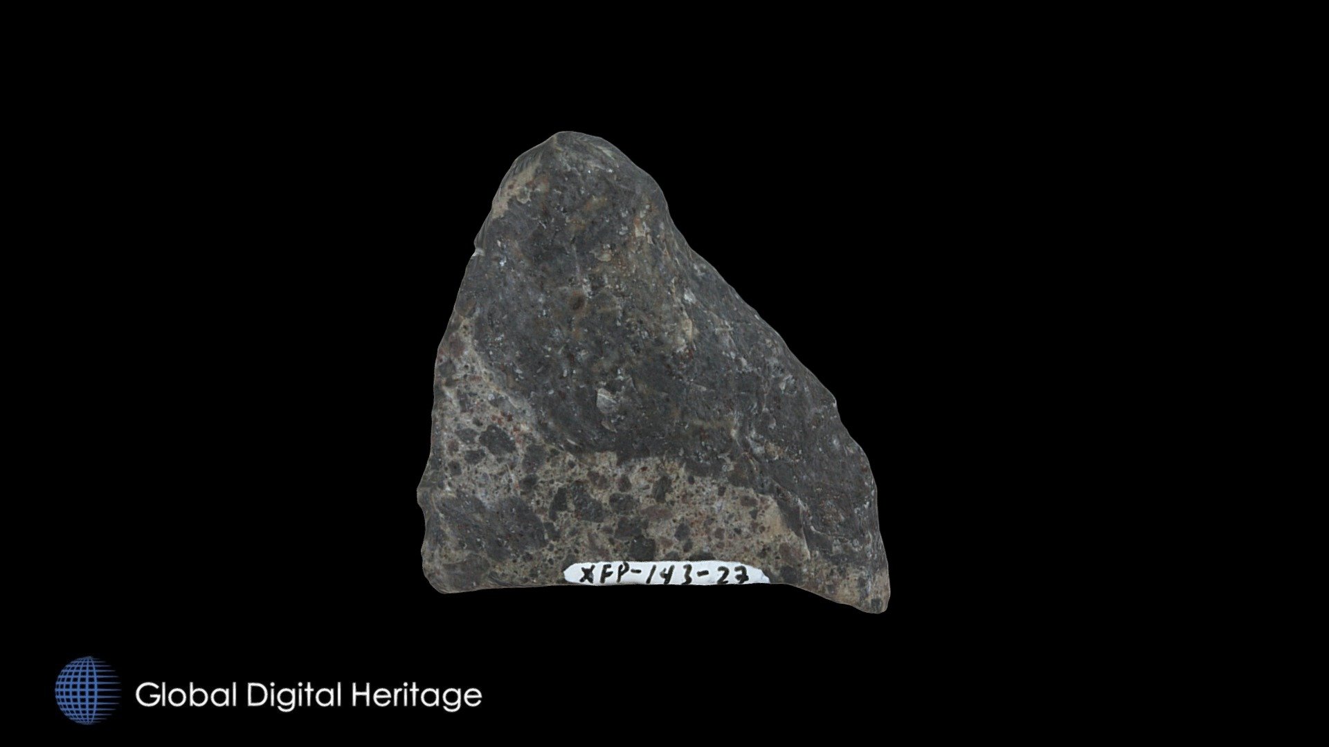 XFP-143 Biface Frag., Elma Is, Sanak Group, AK