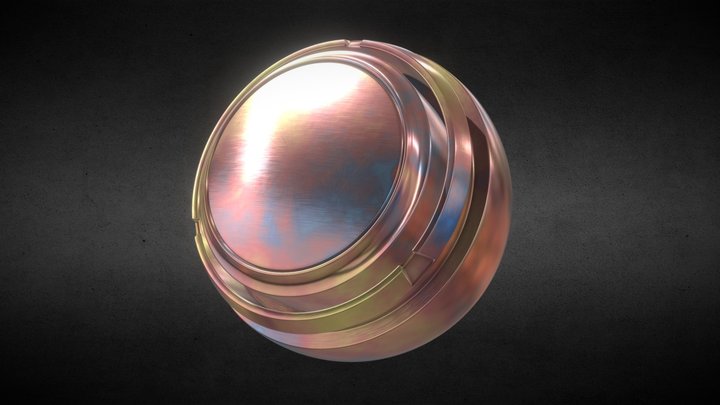 Tempered Steel Substance 3D Model