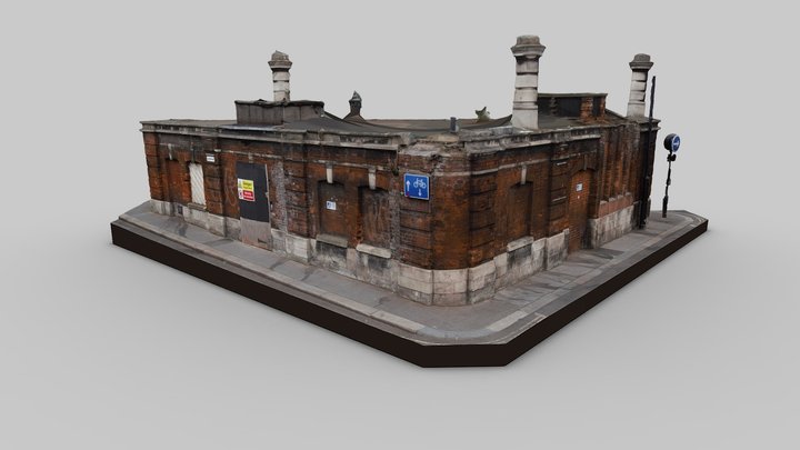 Smithfield Market Old Toilet Block – Kostenloses 3D-Modell STL