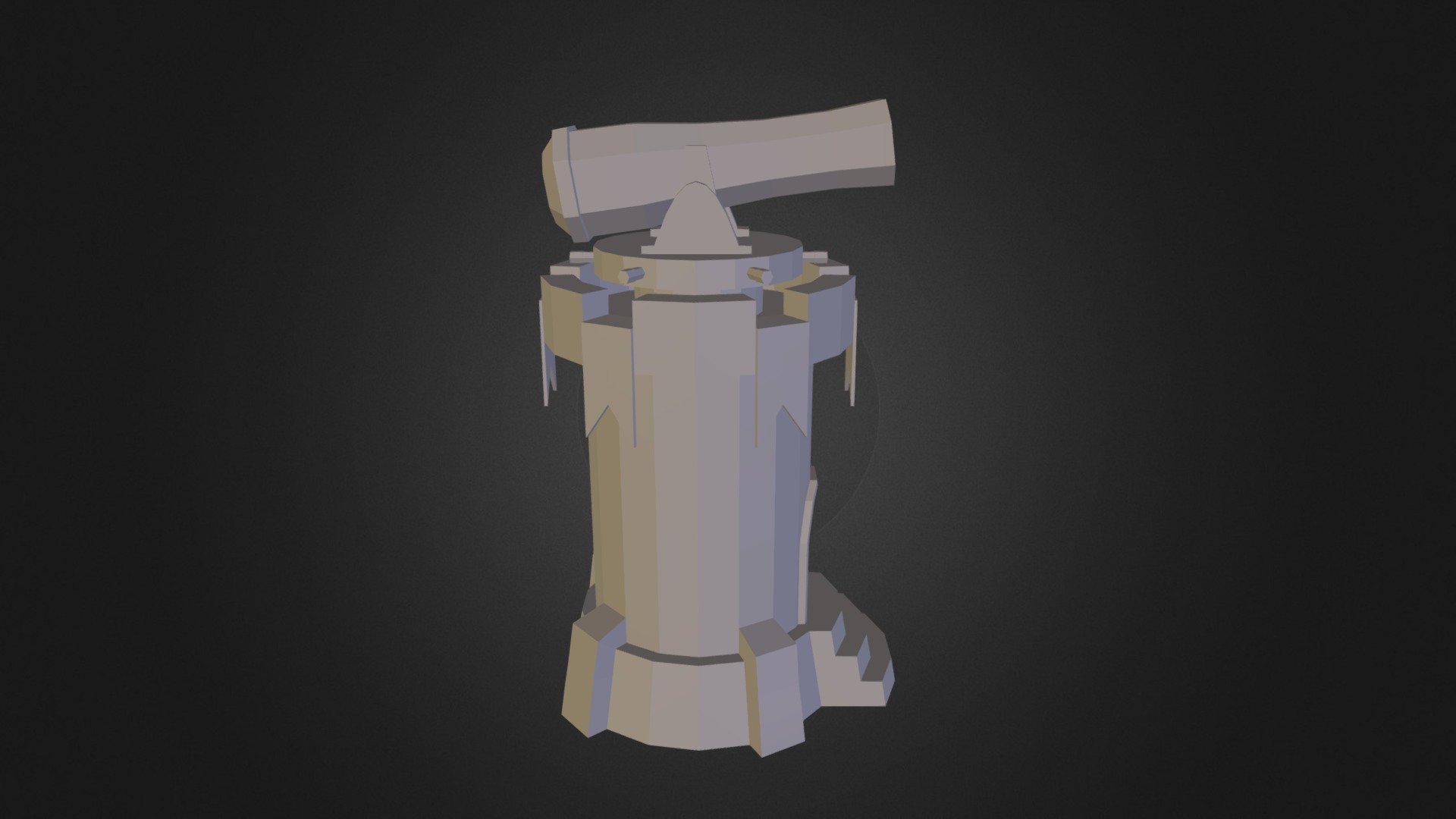 Tower3 - 3D model by MinhQuan [6d9f3d7] - Sketchfab