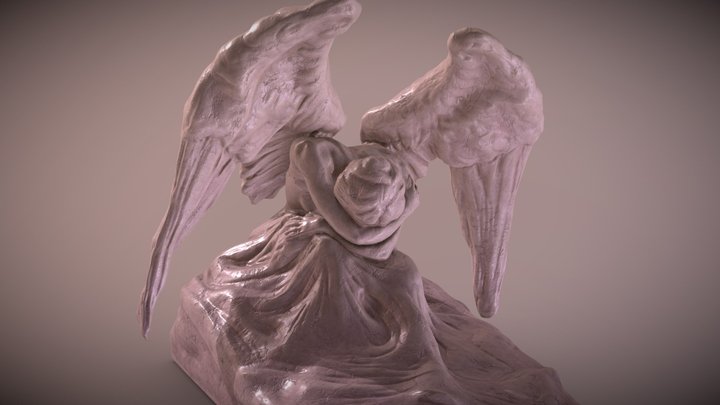 Weeping Angel 3D Model