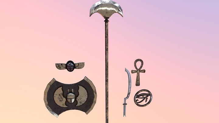 Reyes-Garcia Ronnie 6 Props 3D Model