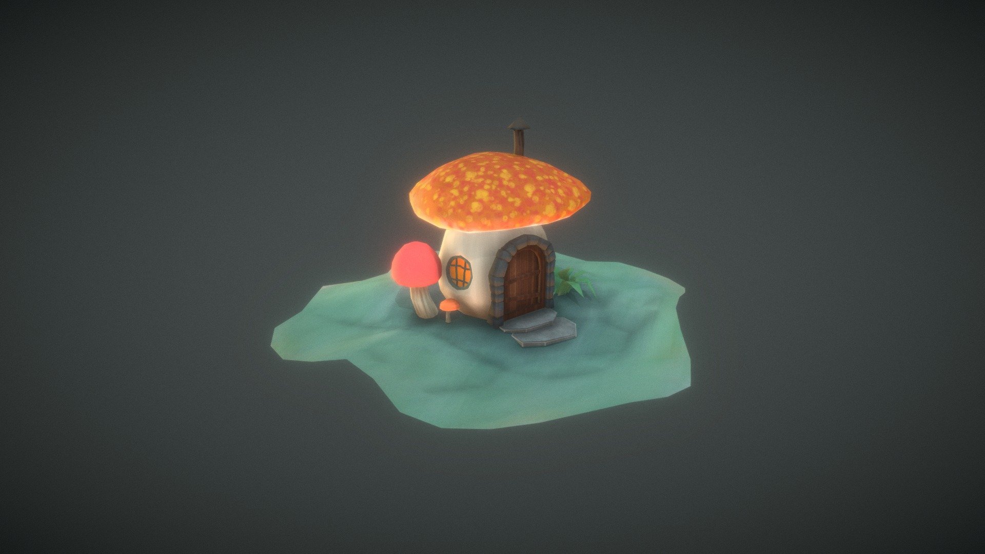 mushroom house