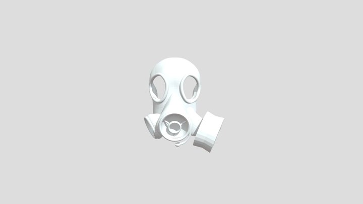 Clear's Gas Mask 3D Model