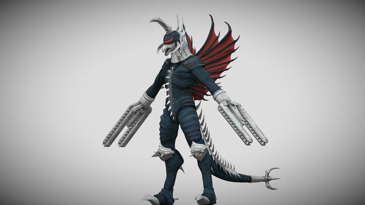 Modified Gigan – Modèle 3D gratuit STL