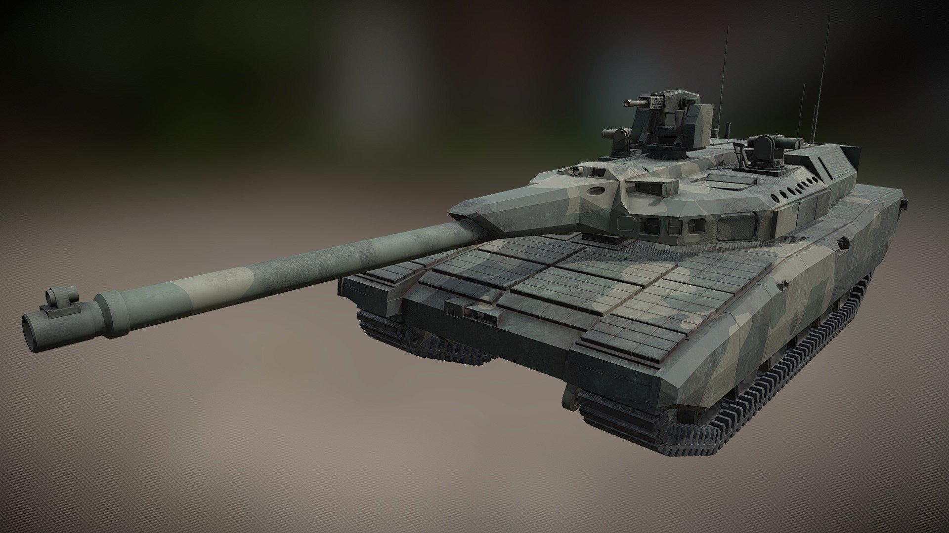 korea_K3 Main Battle Tank - Download Free 3D model by Artech ...